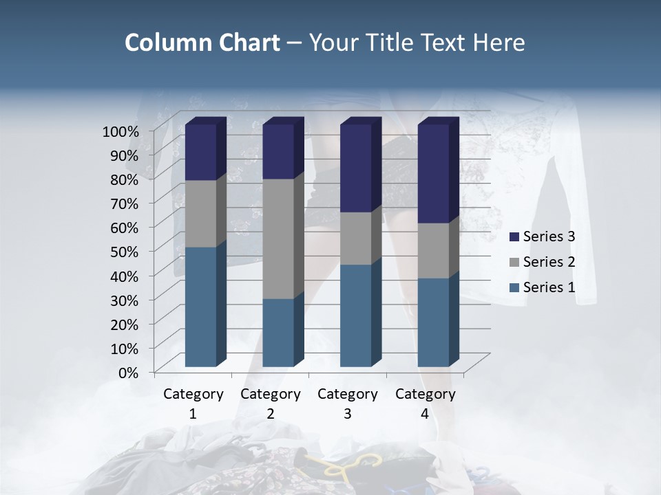 Lovely Smile Brunette PowerPoint Template