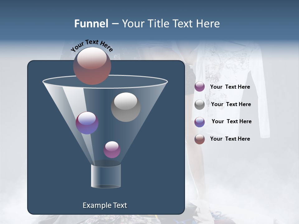 Lovely Smile Brunette PowerPoint Template