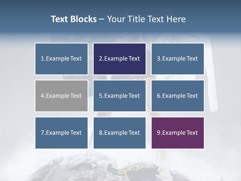 Lovely Smile Brunette PowerPoint Template