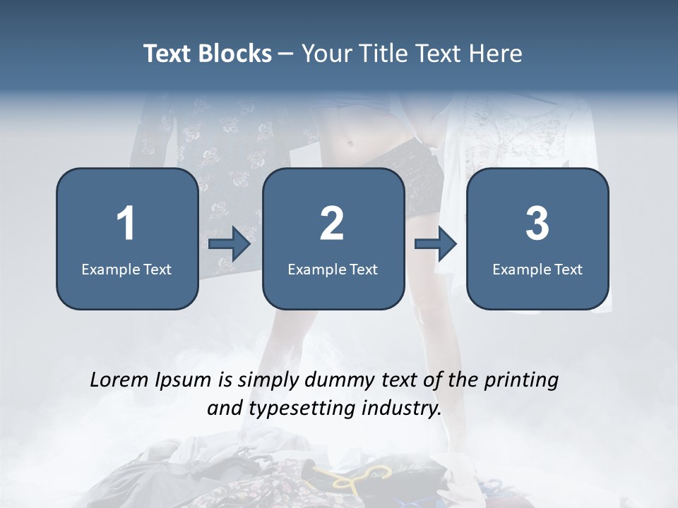 Lovely Smile Brunette PowerPoint Template