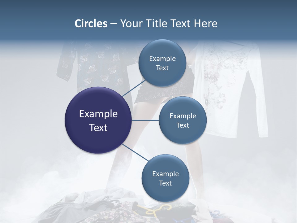 Lovely Smile Brunette PowerPoint Template