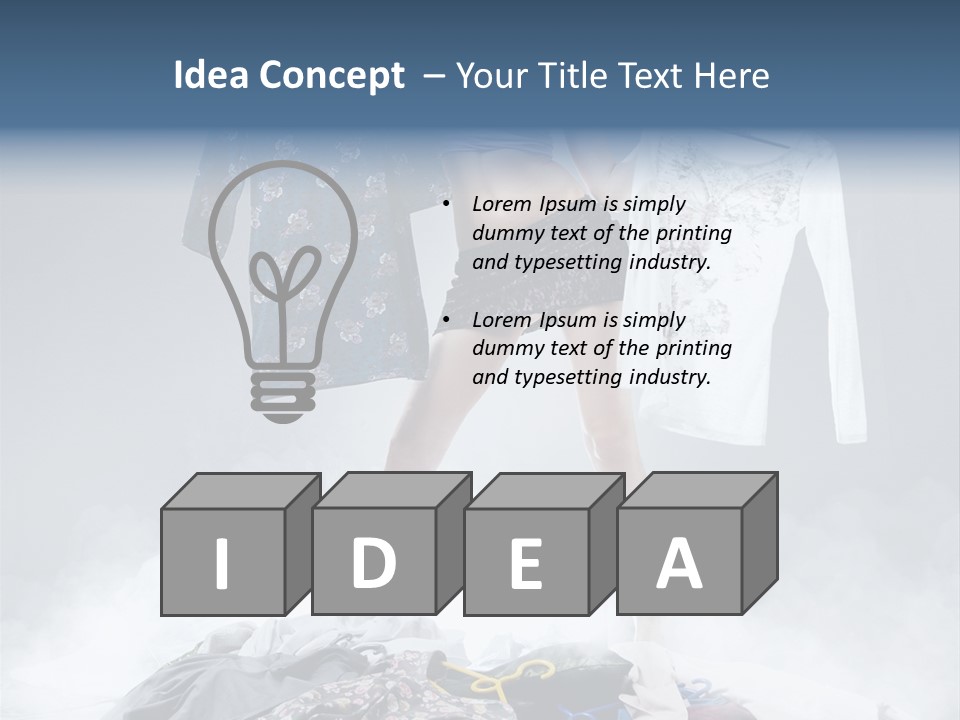 Lovely Smile Brunette PowerPoint Template