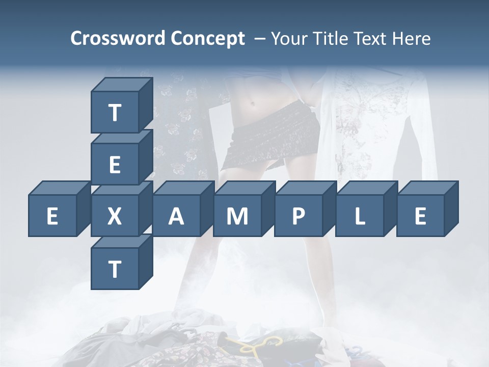 Lovely Smile Brunette PowerPoint Template