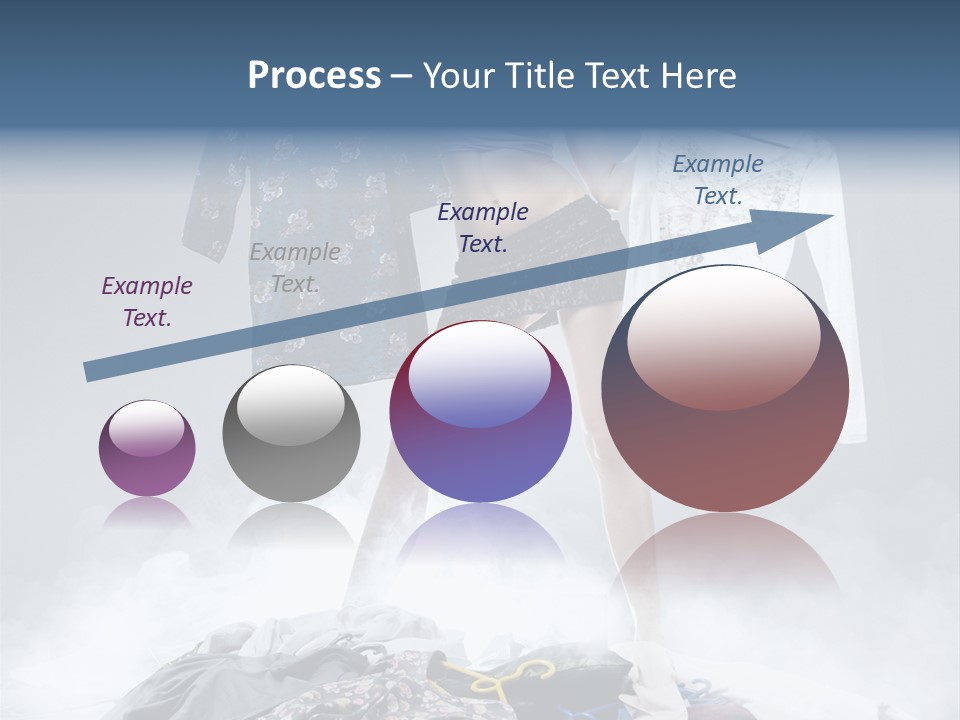 Lovely Smile Brunette PowerPoint Template