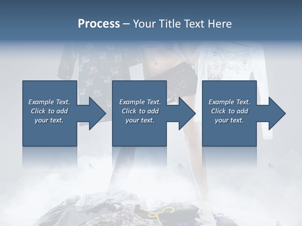 Lovely Smile Brunette PowerPoint Template