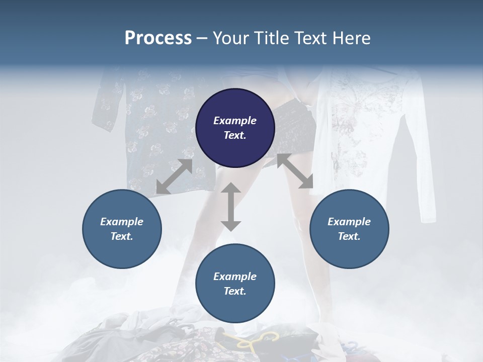 Lovely Smile Brunette PowerPoint Template