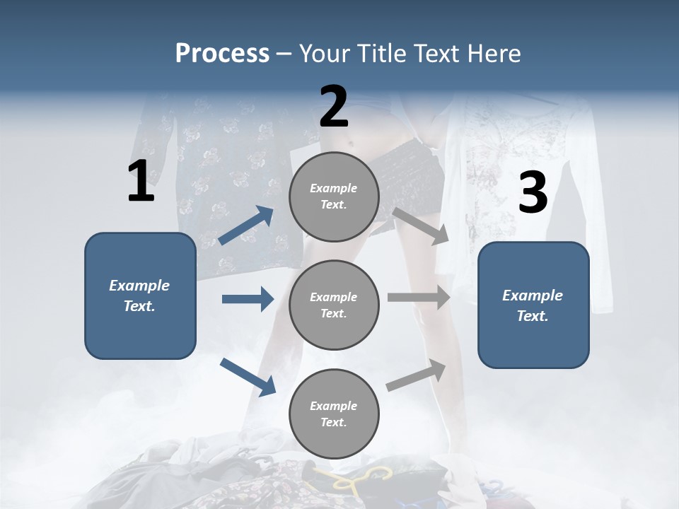 Lovely Smile Brunette PowerPoint Template