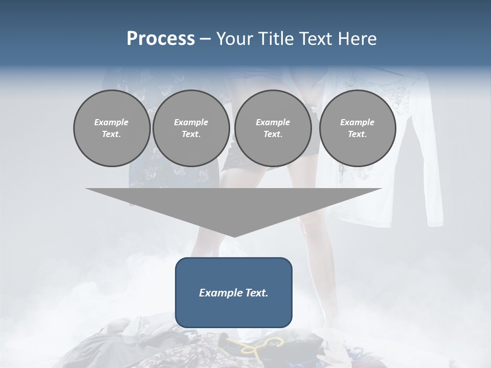 Lovely Smile Brunette PowerPoint Template