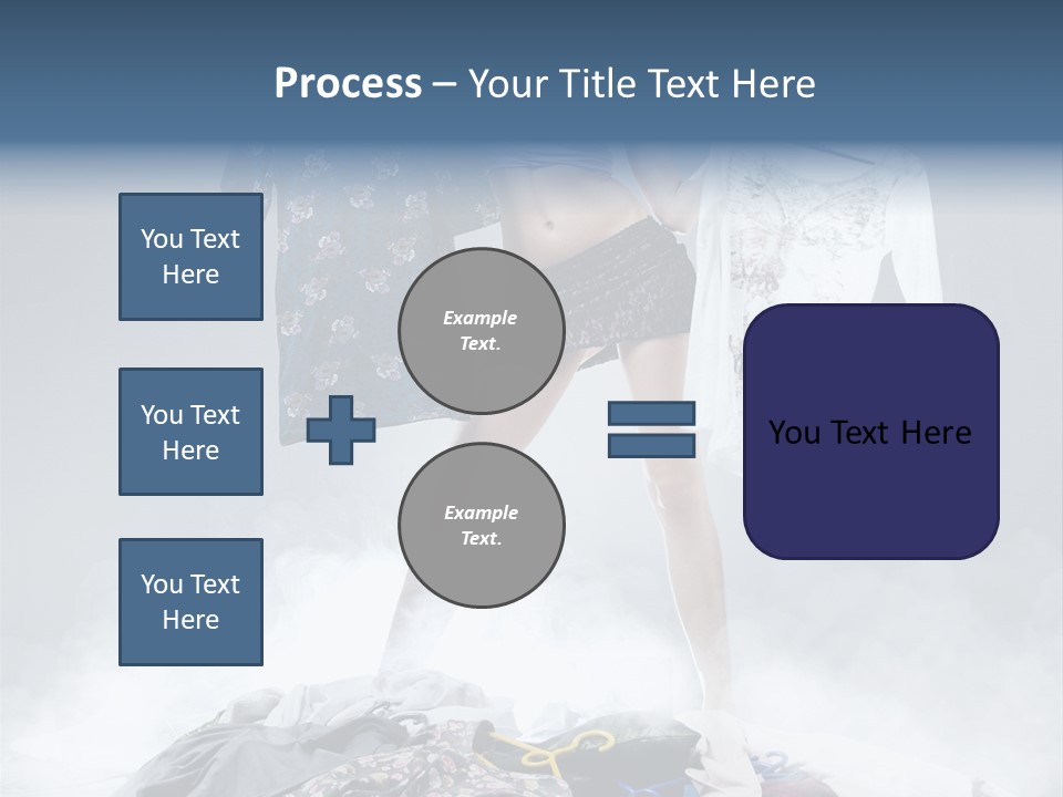 Lovely Smile Brunette PowerPoint Template