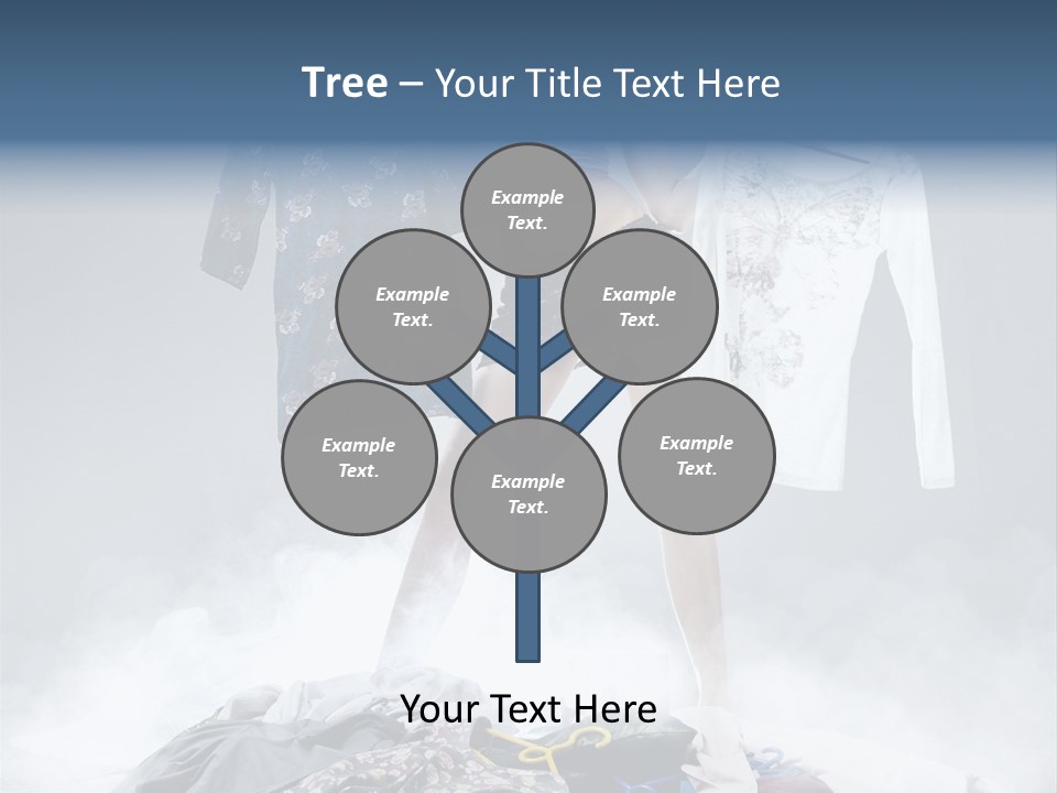 Lovely Smile Brunette PowerPoint Template