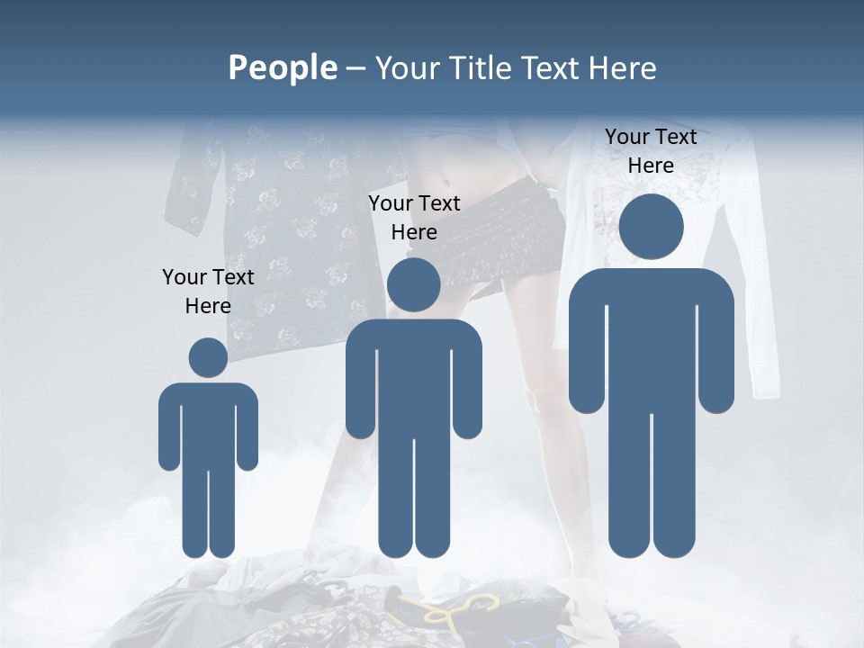 Lovely Smile Brunette PowerPoint Template