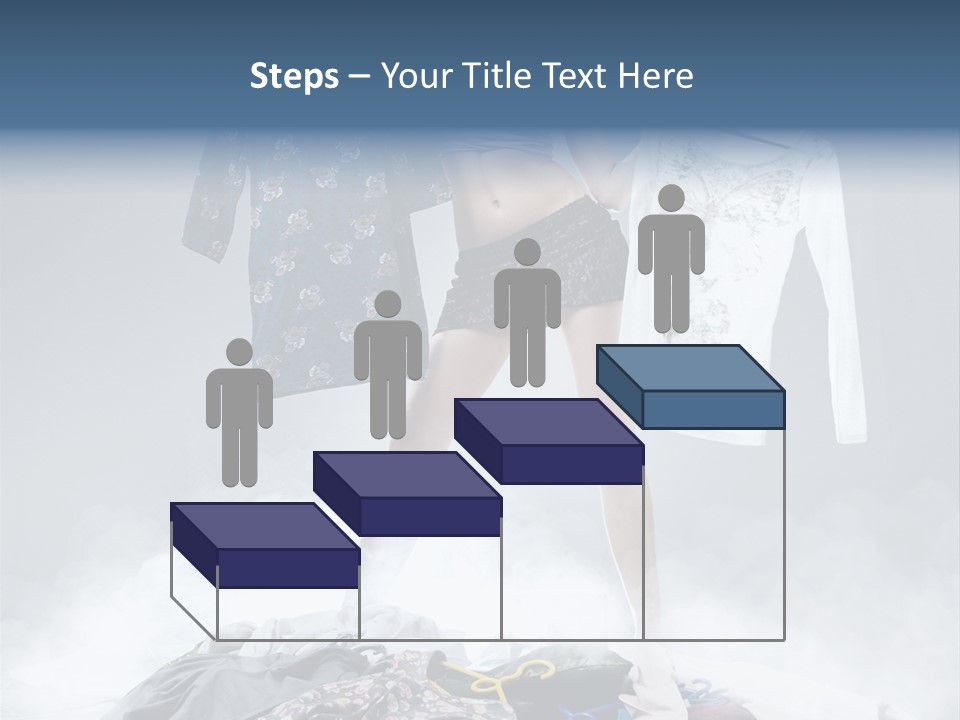 Lovely Smile Brunette PowerPoint Template