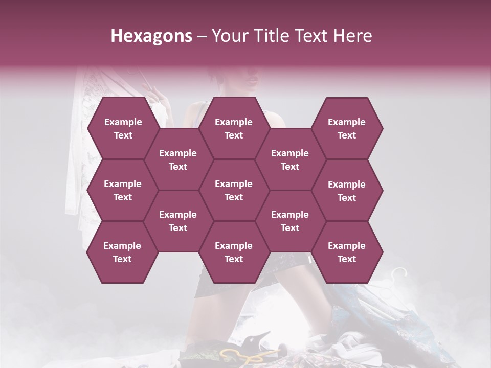 Chosing Fashionable Spend PowerPoint Template