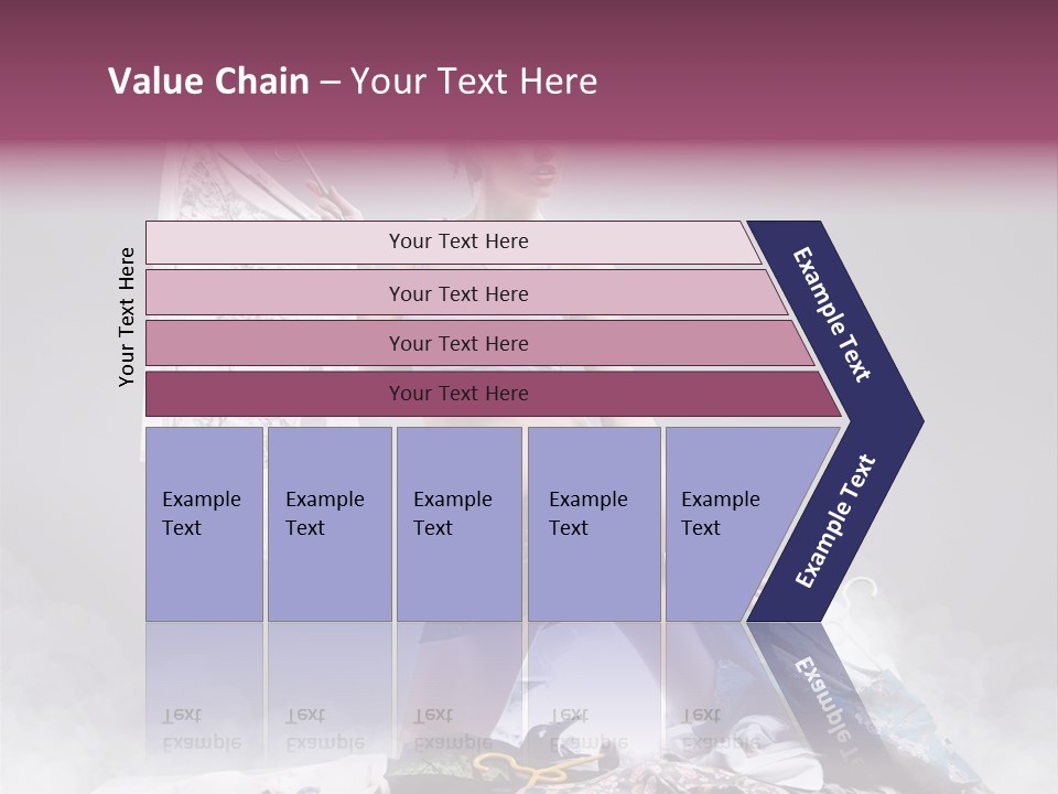Chosing Fashionable Spend PowerPoint Template