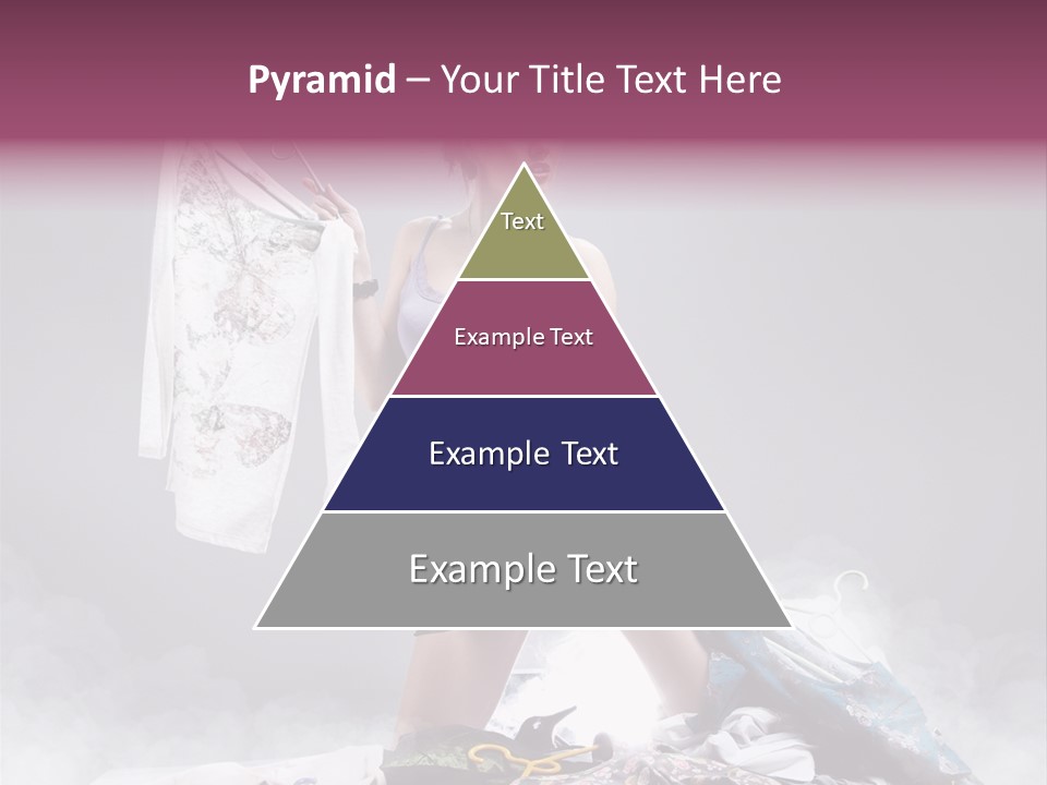 Chosing Fashionable Spend PowerPoint Template