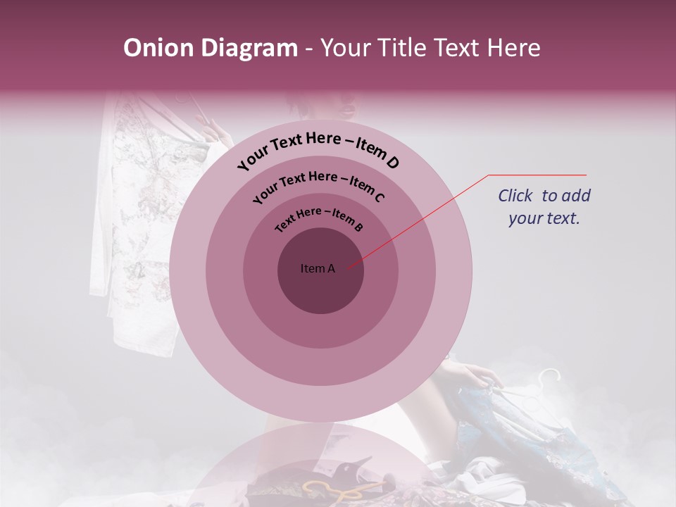 Chosing Fashionable Spend PowerPoint Template