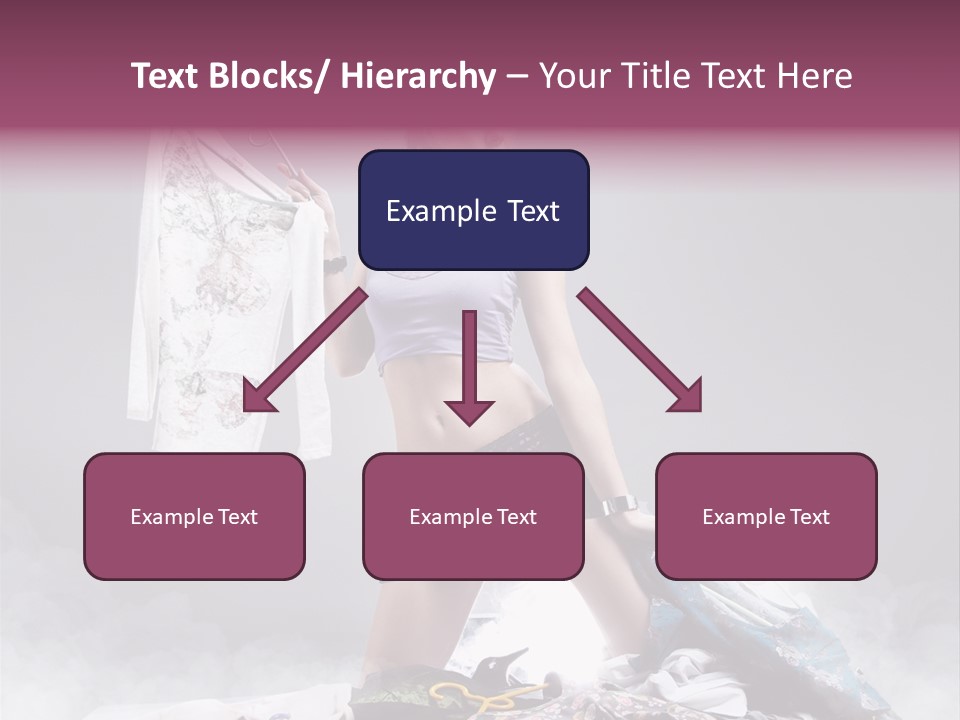 Chosing Fashionable Spend PowerPoint Template