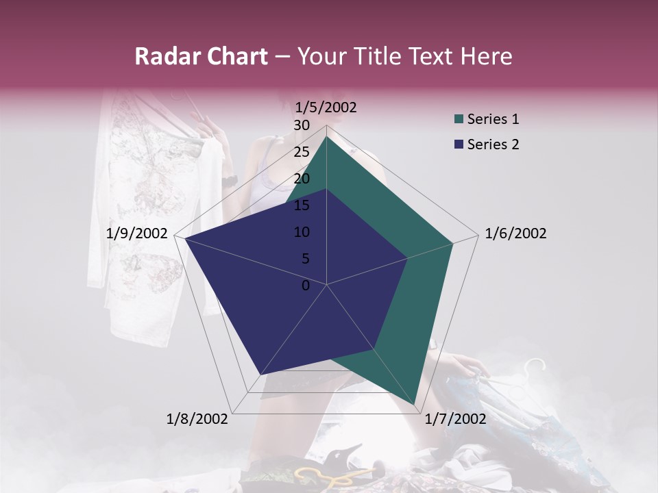 Chosing Fashionable Spend PowerPoint Template