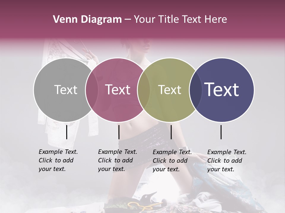 Chosing Fashionable Spend PowerPoint Template