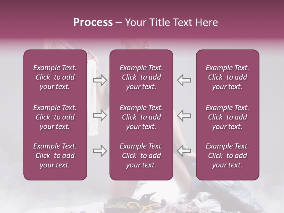 Chosing Fashionable Spend PowerPoint Template