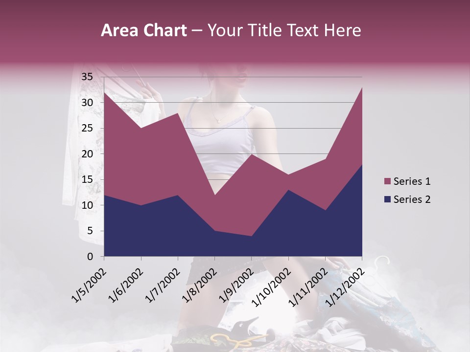 Chosing Fashionable Spend PowerPoint Template