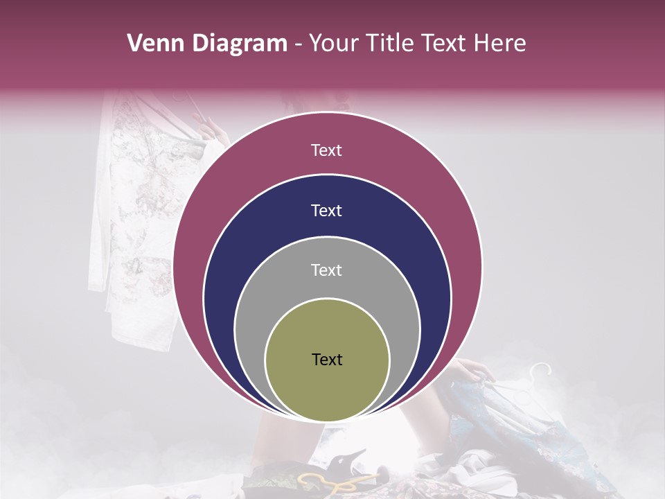 Chosing Fashionable Spend PowerPoint Template