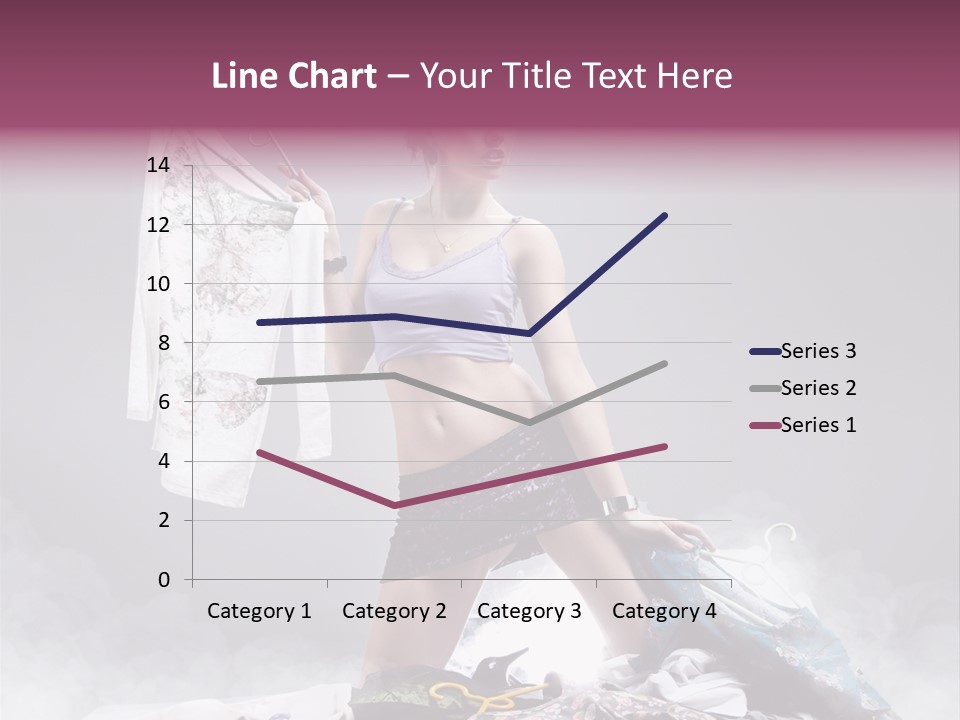 Chosing Fashionable Spend PowerPoint Template