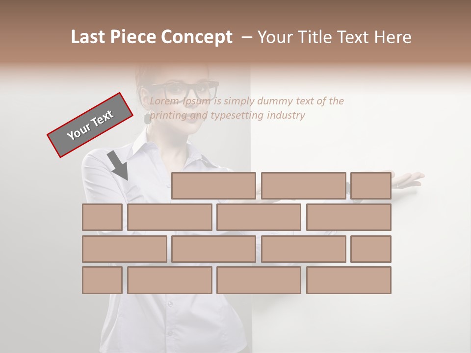 Brunet  Manager PowerPoint Template