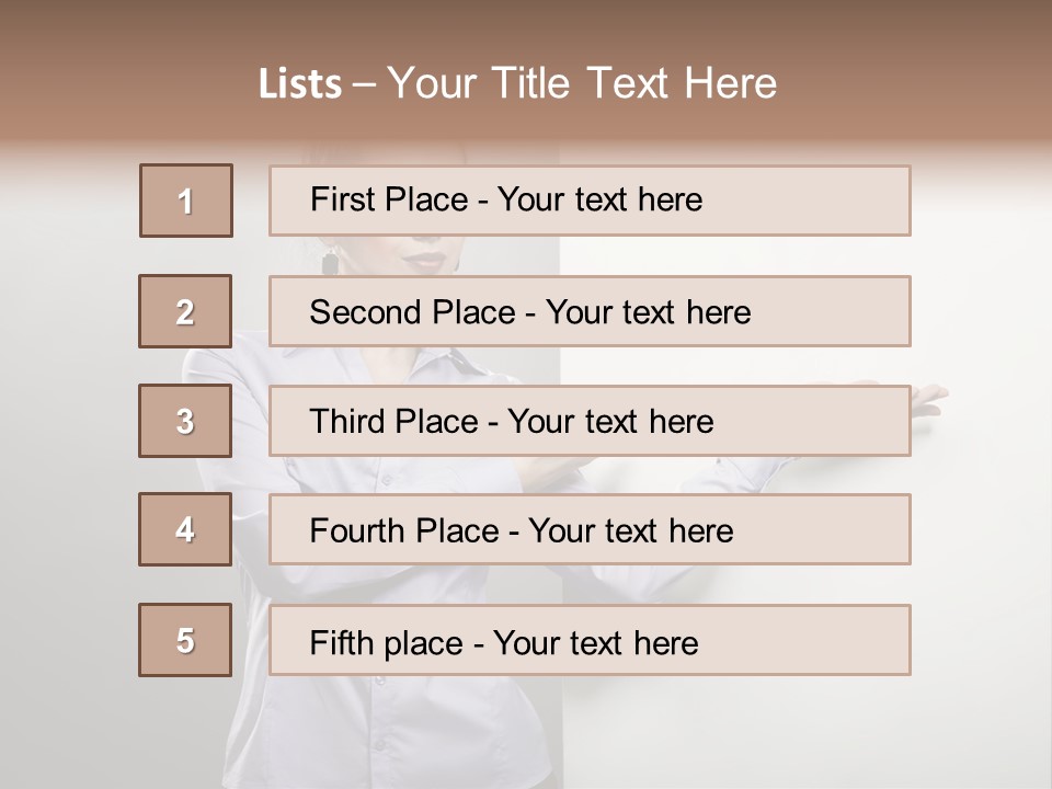 Brunet  Manager PowerPoint Template