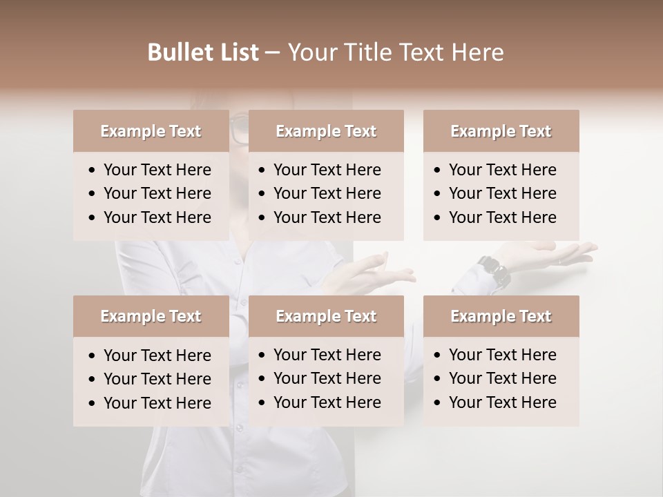 Brunet  Manager PowerPoint Template