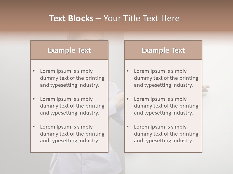 Brunet  Manager PowerPoint Template