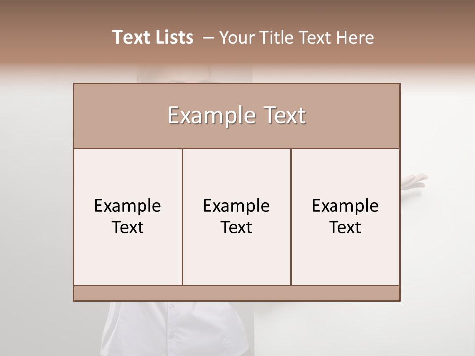 Brunet  Manager PowerPoint Template
