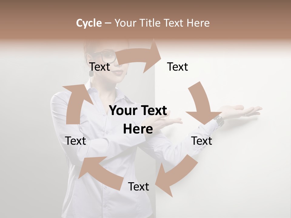 Brunet  Manager PowerPoint Template