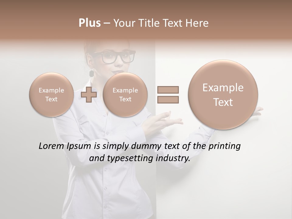 Brunet  Manager PowerPoint Template