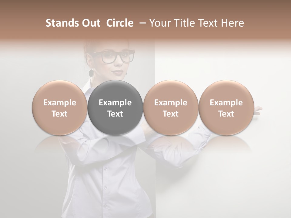 Brunet  Manager PowerPoint Template