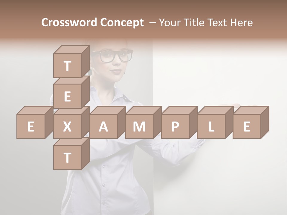 Brunet  Manager PowerPoint Template