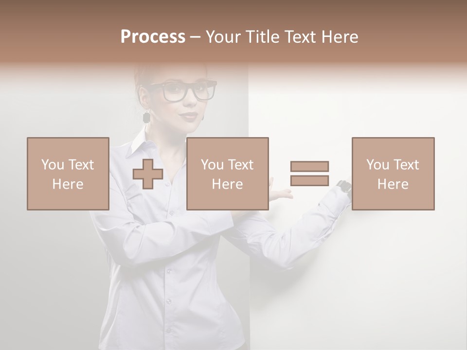 Brunet  Manager PowerPoint Template
