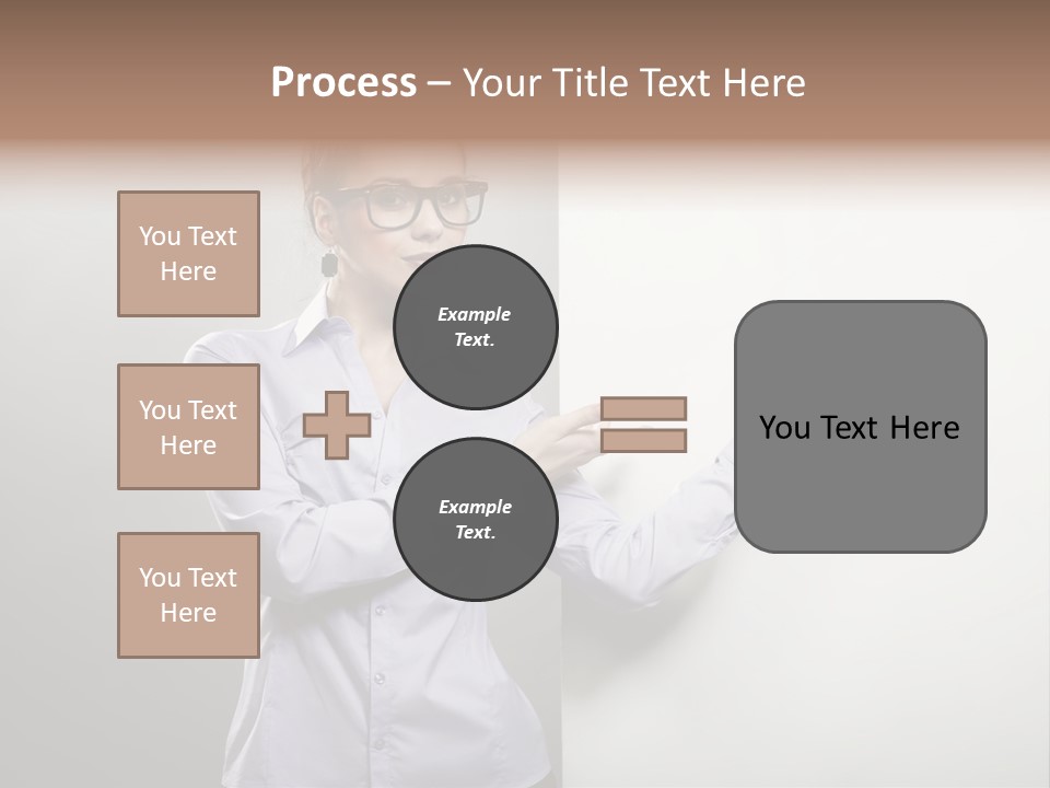 Brunet  Manager PowerPoint Template