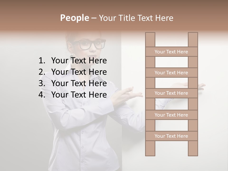Brunet  Manager PowerPoint Template