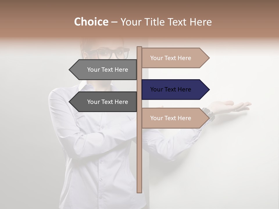 Brunet  Manager PowerPoint Template