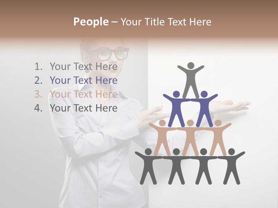 Brunet  Manager PowerPoint Template