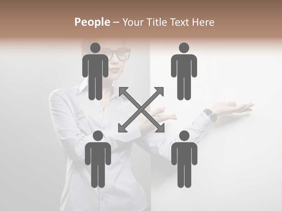 Brunet  Manager PowerPoint Template