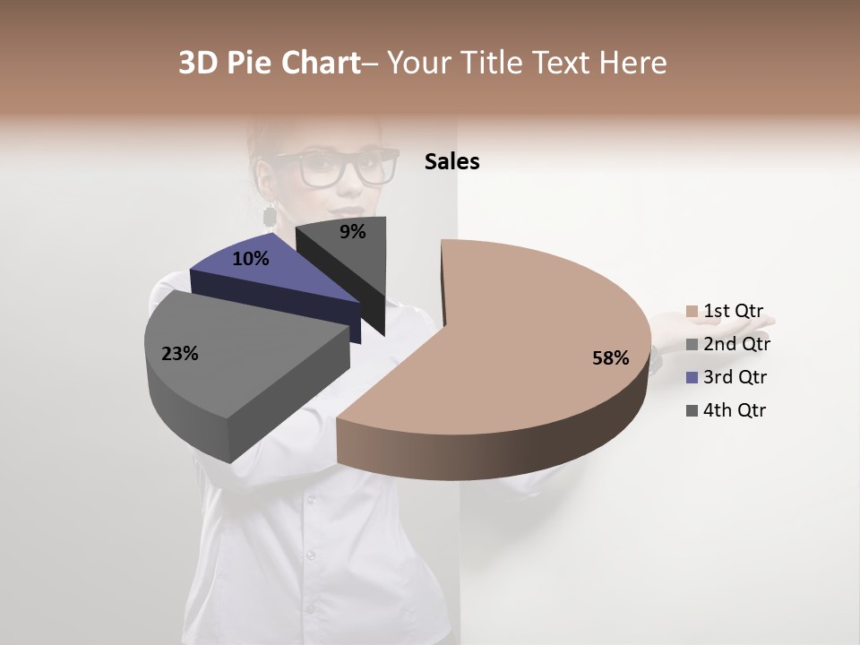 Brunet  Manager PowerPoint Template