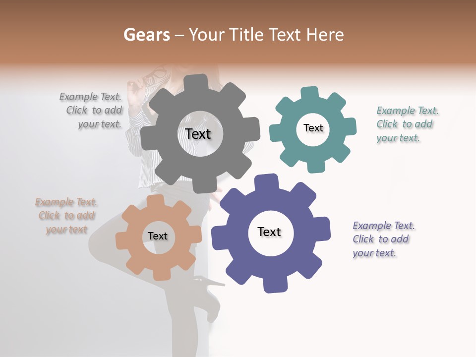 Staff Smile Makeup PowerPoint Template