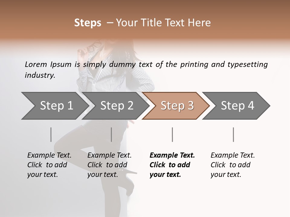 Staff Smile Makeup PowerPoint Template