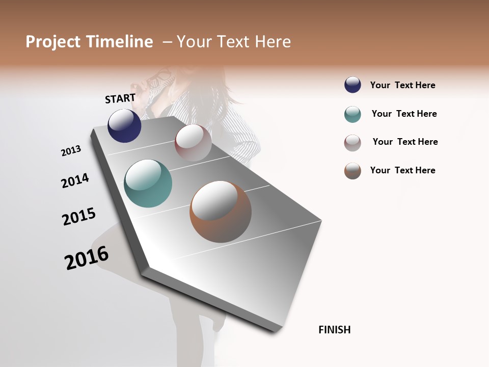 Staff Smile Makeup PowerPoint Template