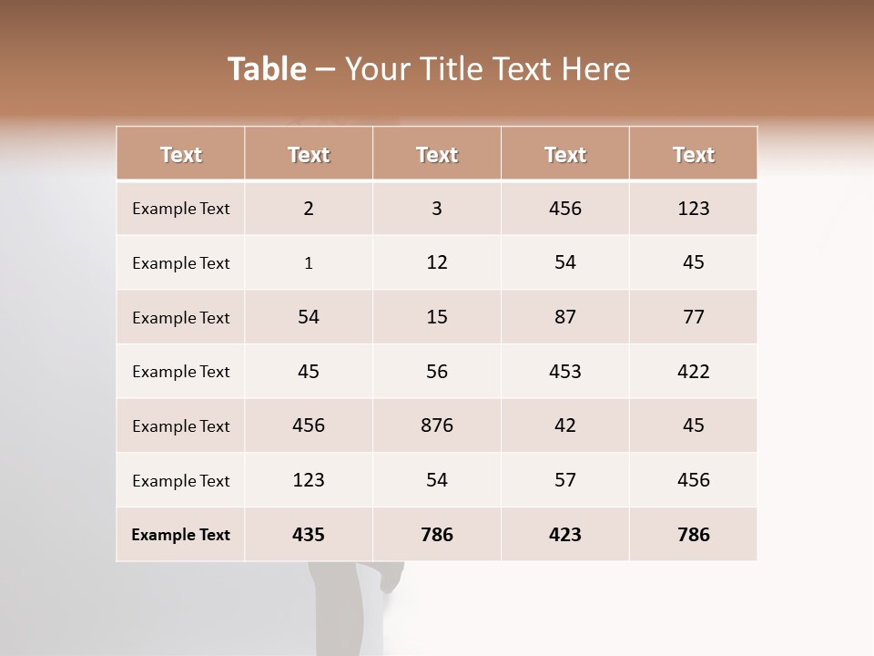 Staff Smile Makeup PowerPoint Template