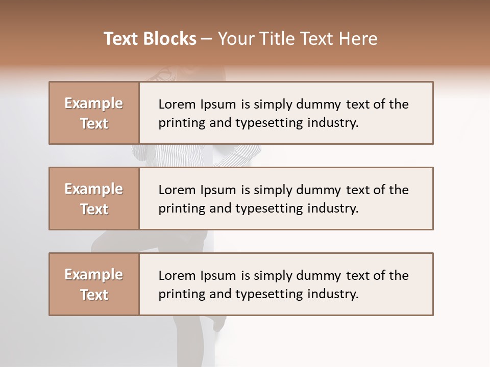 Staff Smile Makeup PowerPoint Template