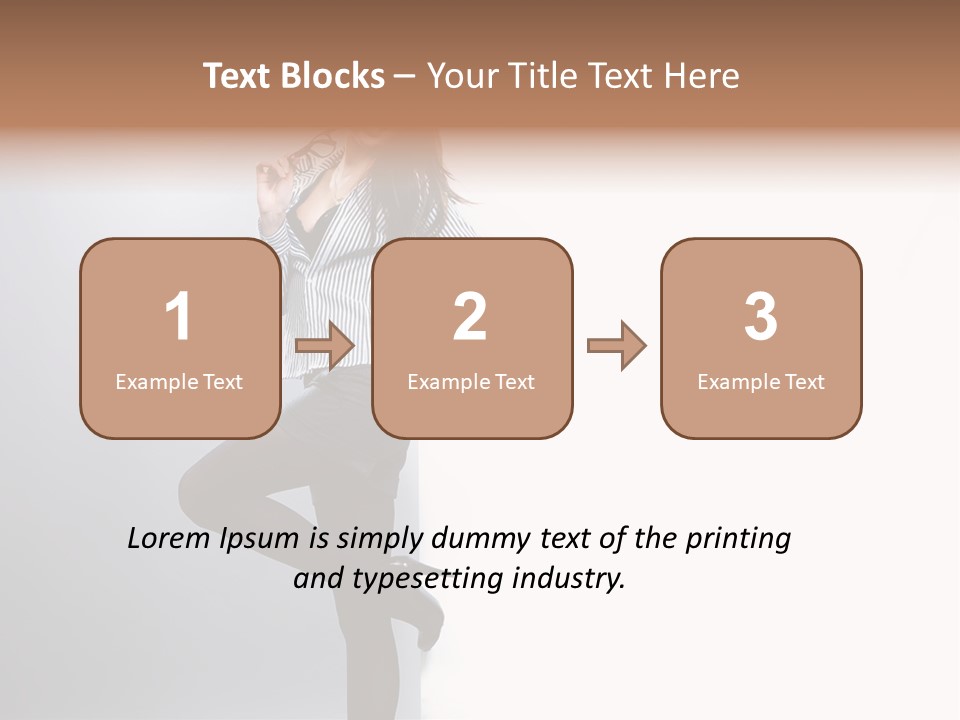 Staff Smile Makeup PowerPoint Template