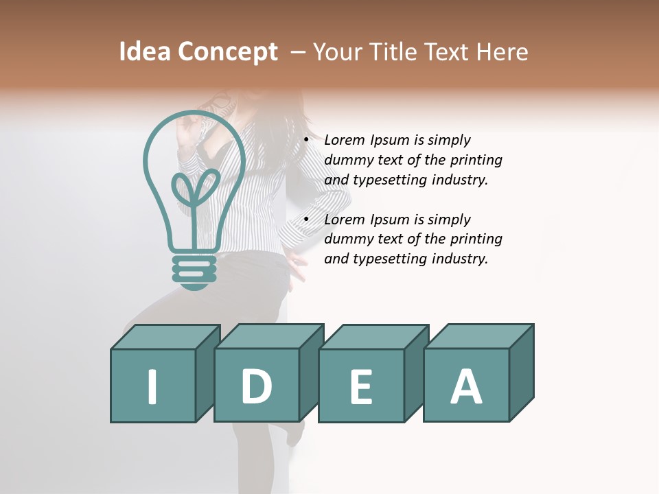 Staff Smile Makeup PowerPoint Template